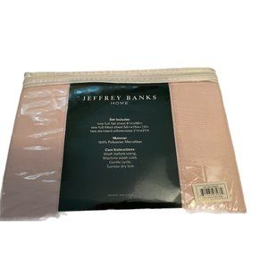 Jeffery Banks Home Microfiber Sheet Set (pink) - Full